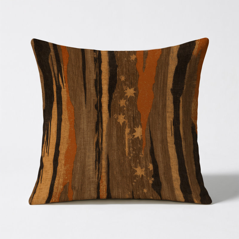 Sunlit Ascent Indoor And Outdoor Throw Pillow, Square 20"