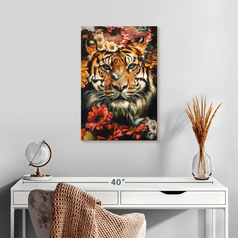 Brampt WK Tiger, 24" H x 16" W