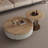 Ancient style round size coffee table combination-104902599-104902601