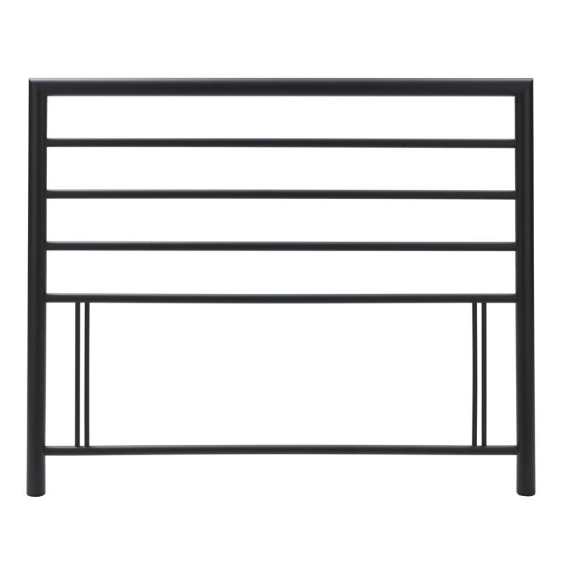 Headboard, Double (4'6), Shiny/Black Nickel