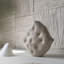 Objet de décoration losange blanc crème