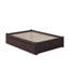 Lit plateforme en bois massif avec pied de lit et lit gigogne Concorde-460099020-460099015