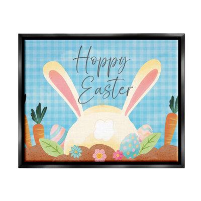 " Happy Easter Spring Carrot Garden " by ND Art