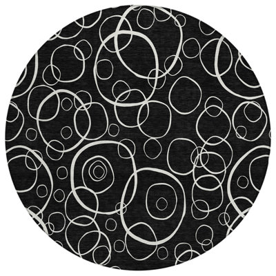 Machine Washable Indoor/Outdoor Orville ACN2407 Geometric Rug