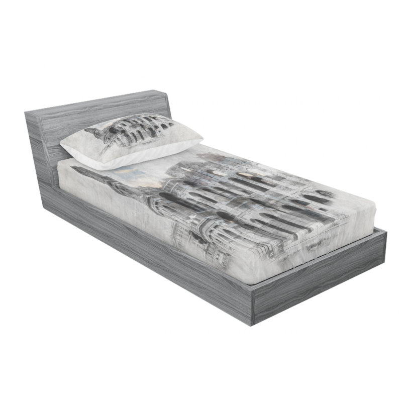Microfiber Sheet Set, Twin XL Sheet Set with Fitted Sheet
