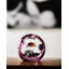 Crystal Water Flow Feng Shui Sculpture In Violet