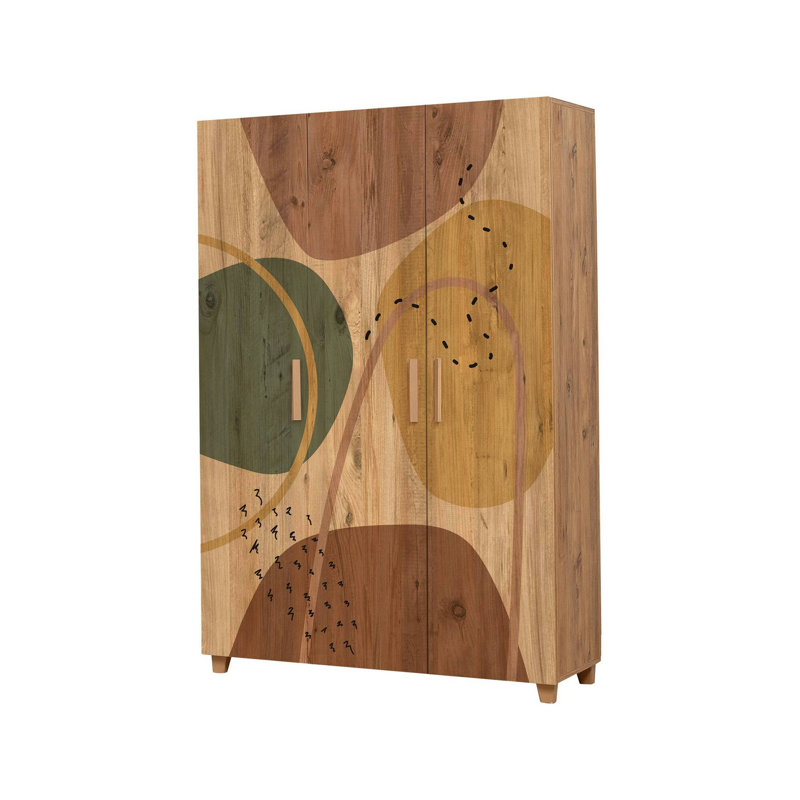 Ashly Manufactured Wood Wardrobe