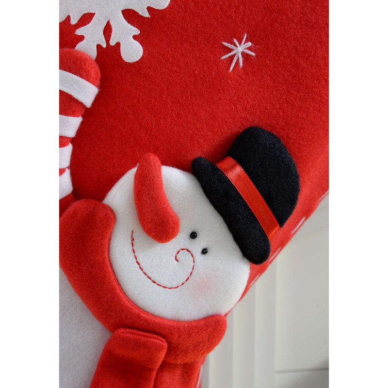 3D Snowman Christmas Stocking
