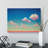 Idyllic Clouds - Wrapped Canvas Print-1870854432