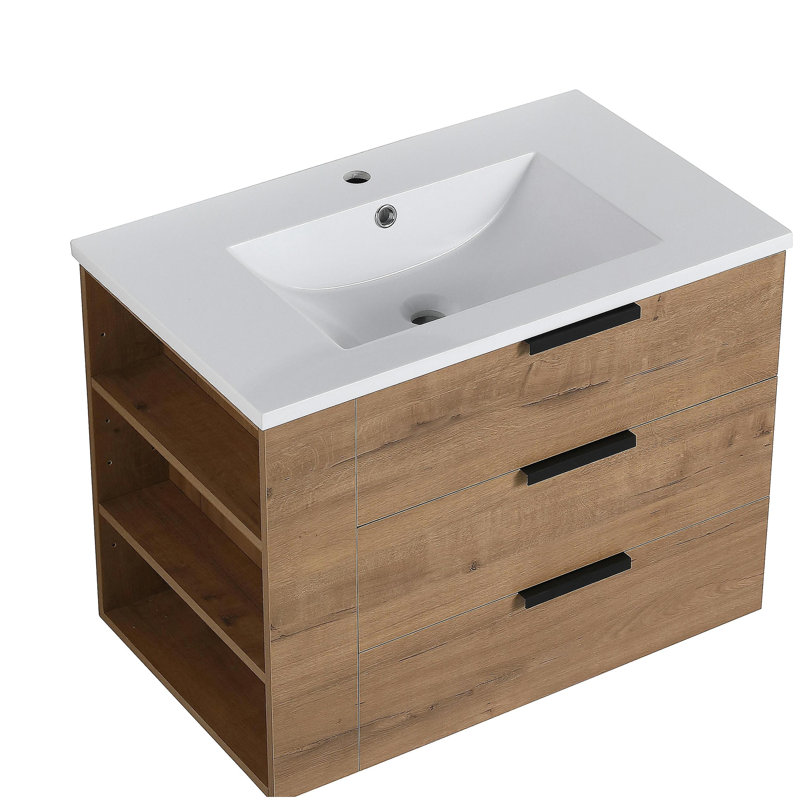 Lavabo de salle de bain 30 po avec comptoir