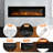 Rayva Front-Venting Recessed and Wall-Mounted Electric Fireplace -509858906