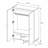 Horizon 2-Door Multipurpose Armoire with UV-Coated Graphic