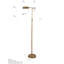 Garrard 116cm LED Task Floor Lamp with Outlet-12326861