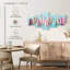 Délectable macarons sur toile, 5 pièces-2010982734