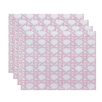 Josefien Polyester Geometric Rectangle Placemat