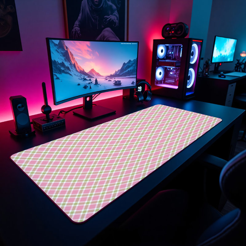 Polyester Desk Pad, 31.5x15.5