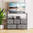 Esma 5 - Drawer 39.4" W Dresser, Fabric Storage, Chest of Drawers for Bedroom With TV Stand-23882788