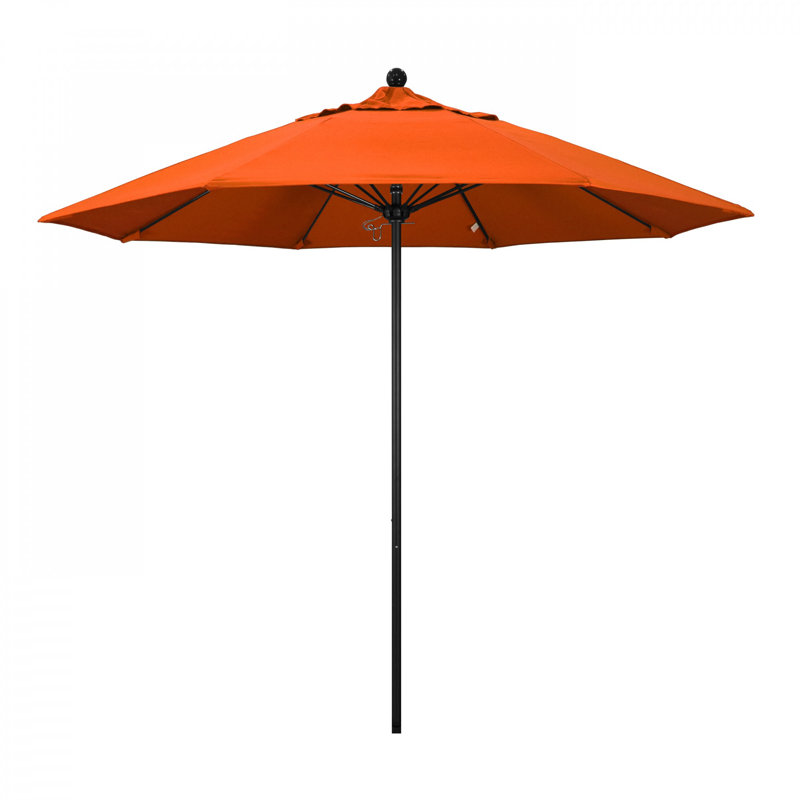 Parasol de marché 9 pi Maria, Toile Sunbrella® Melon