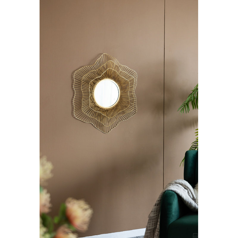 Miroir en métal, miroir mural