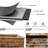 Waloo Heavy-Duty Modular Raised Garden Bed for Plants and Herbs