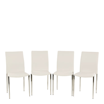 Upholstered Stacking Side Chair