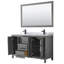 Ensemble de meuble-lavabo double avec miroir Daria-97878035-97878039-125003079