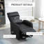 Homcom Faux Leather Lift Assist Recliner