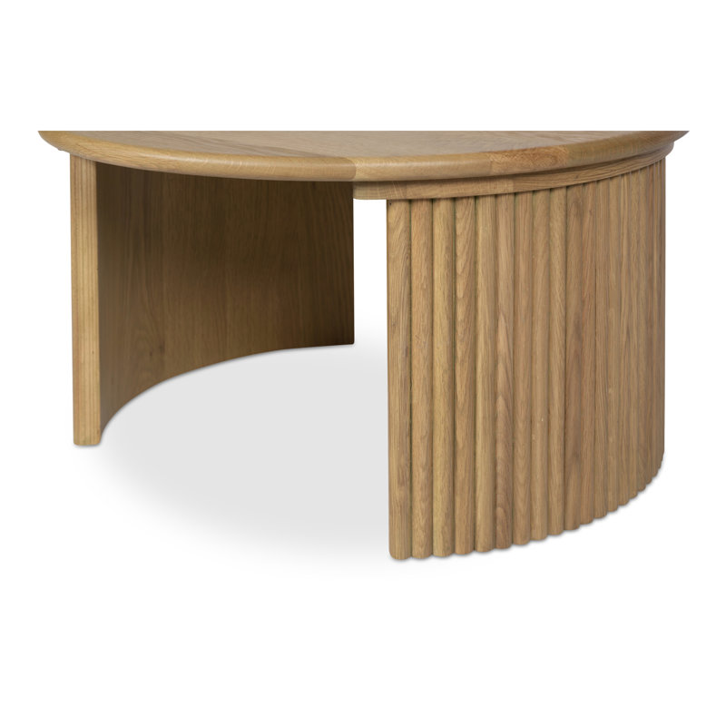 Penny Small Coffee Table Dark Brown, Espresso, 13.75" H x 24" L x 24" W
