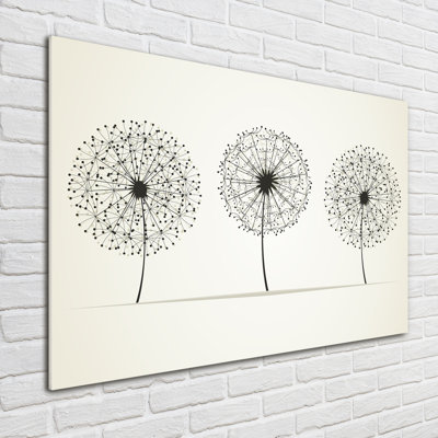 Dandelions - No Frame Print on Glass