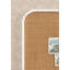 Panneau rectangulaire arrondi en rotin-123433469