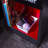 X Rocker Carbon-Tek Bedside Table With Wireless Charging And LED Lights