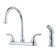 Double Handle Kitchen Faucet with Side Spray