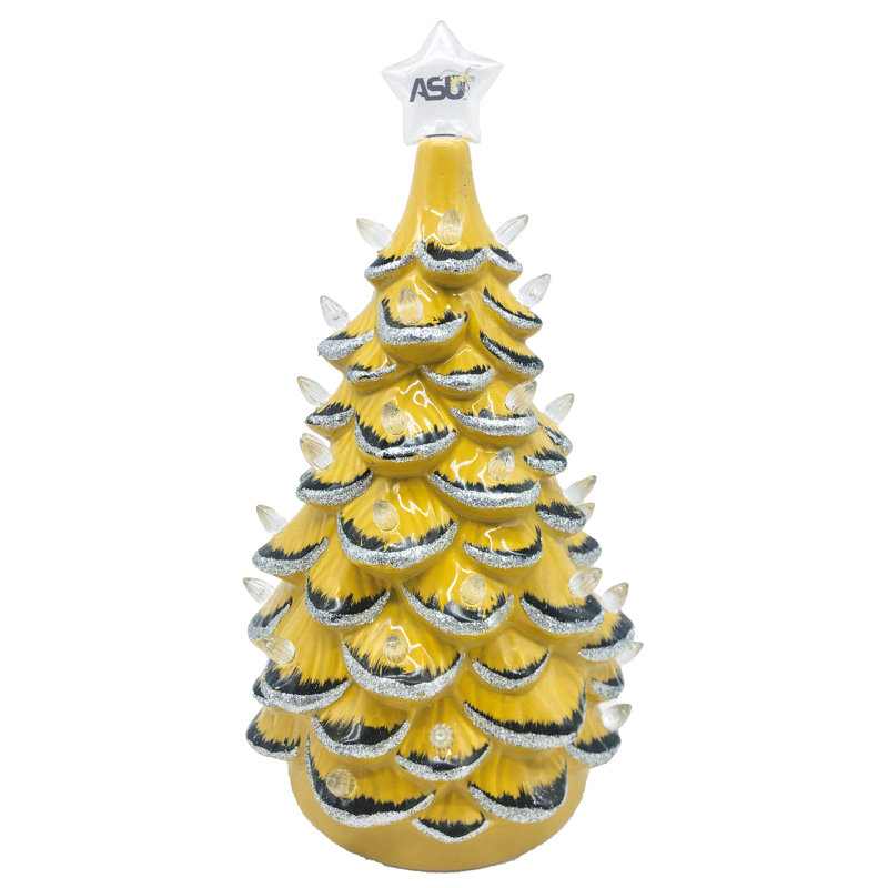 Arbre en céramique NCAA College Spirit, Hornets de l'Alabama State