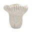 Jardinière corail sable et ciment 9,3 x 9 x 8,7 po avec finition texturée beige