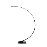 Yunus 74'' LED Arched Floor Lamp