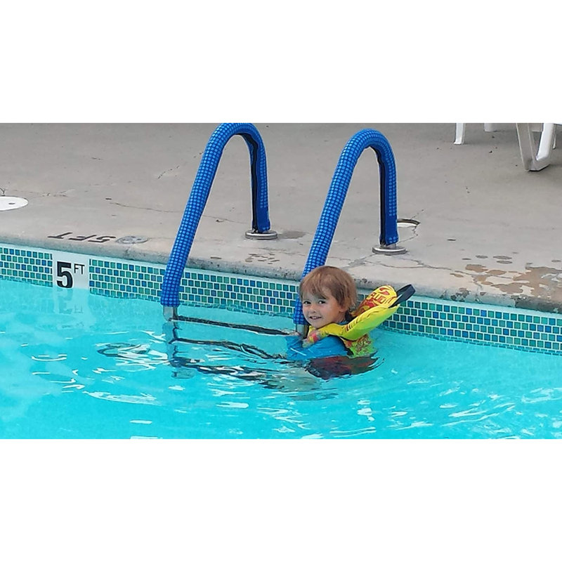 0.15 ft x 6 ft x 0.15 ft Frame Side Pool, Blue