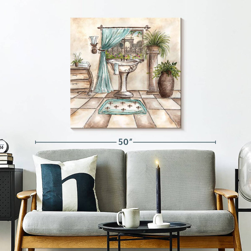 Lilie Paris Bath II, 30" H x 30" W