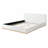 Elegant Upholstered Bed With Solid Wood Frame-391716029
