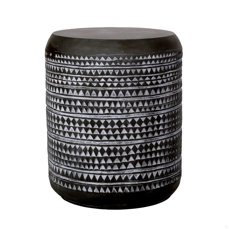 Outdoor Lightweight Concrete Side Table
