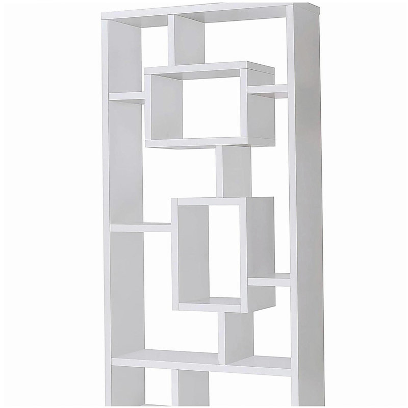Bibliothèque blanche à 10 niveaux