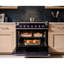 AGA Elise 36"W. 4.5 Cu.Ft. Freestanding Duel Fuel Convection Range with Brushed Nickel Trim-1492626339