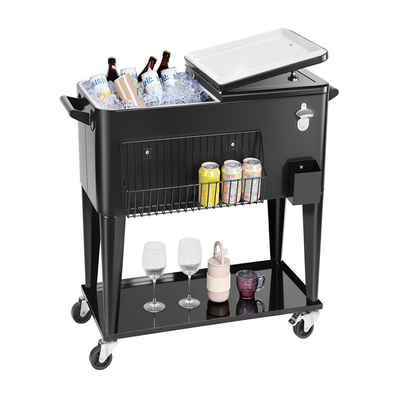 Chariot à glace sur roulettes 80QT