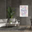 Art mural en toile Epic Graffiti, "pensé extra floral" par Marlee Ash Calligraphy & Design, 40 po x 54 po-117051964