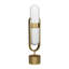 Lampe de table en forme de pilule avec abat-jour en verre laiteux blanc Adams-107232621