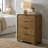Locke Transitional Solid Wood Fully Assembled Curved Edges 4 Drawer Chest
