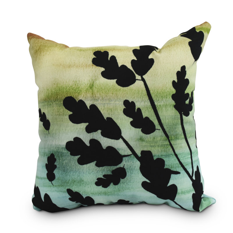 Coussin décoratif d'extérieur Harvest, Vert, 20 po x 20 po
