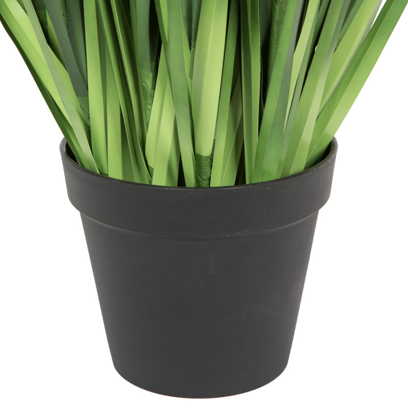 Herbe verte artificielle en pot, H 60 po x l 30 po x P 30 po