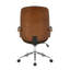Stoneburner Faux Leather Mid-Century Executive Office Chair-39375640