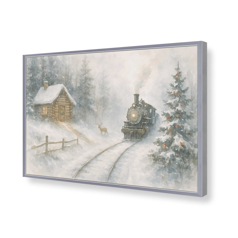 Whistle of Winter, reproduction d'art, 18 po x 24 po, Chrome poli
