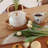 Burlywood Rectangular Solid Wood Dining Table-711654469